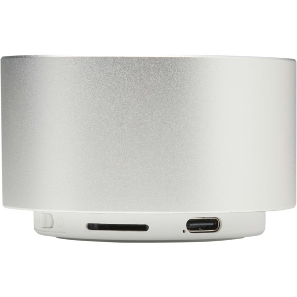 Ankaa 3W recycled aluminium wireless Bluetooth® speaker - Silver