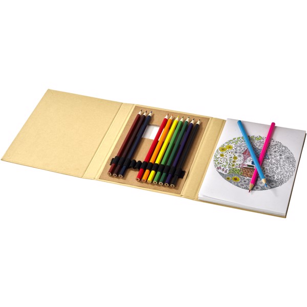 Set para colorear con papel de dibujo "Pablo"