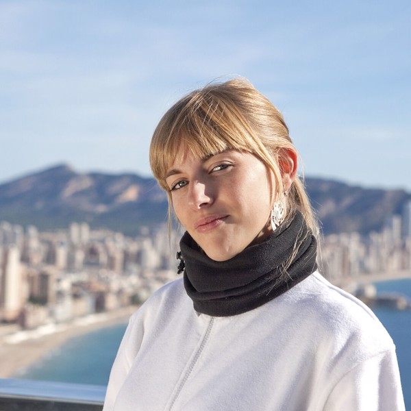 Neck Warmer and Hat Articos - Black