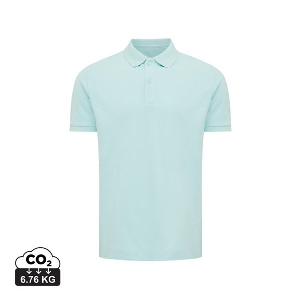 IQONIQ Yosemite recycled cotton pique polo - Crushed Mint / L