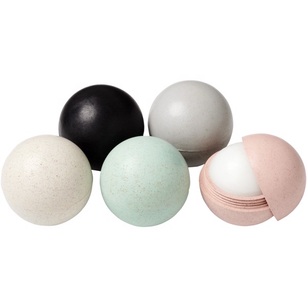 Barak wheat straw lip balm - Solid black