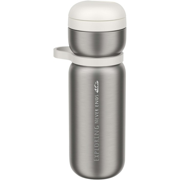 Mepal Twist 600 ml insulated sport bottle - White