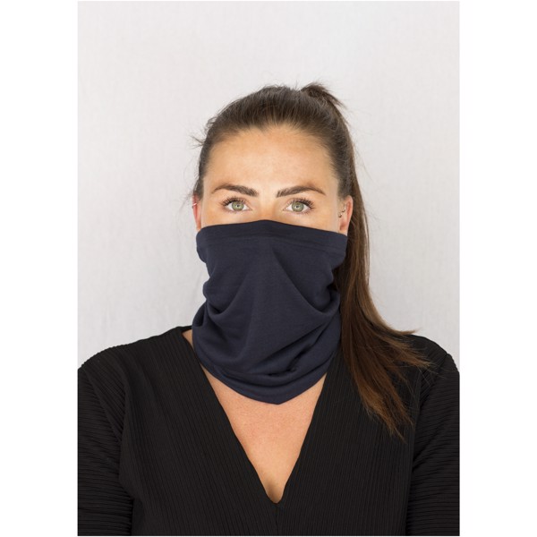 Bryn GRS recycled snood - Solid black