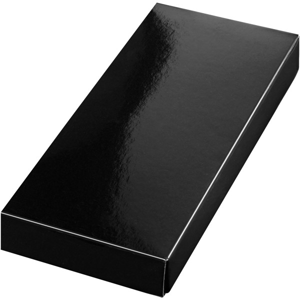 Corsa strap keychain - Solid black / Silver