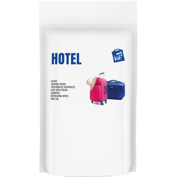 MyKit Hotel Kit with paper pouch - White
