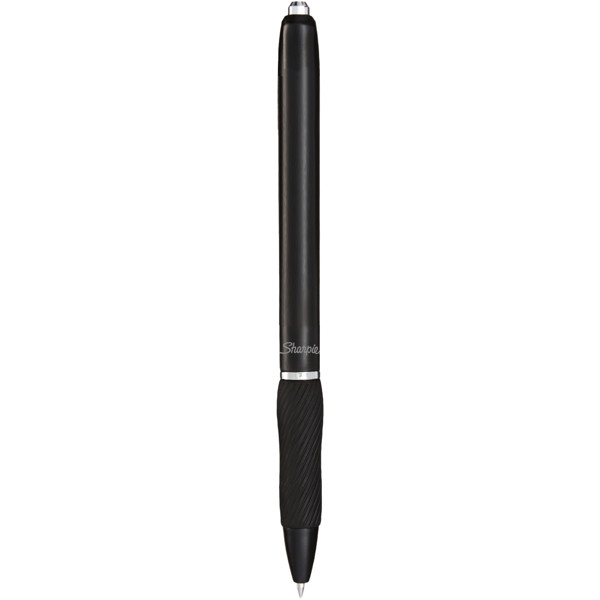 Sharpie® S-Gel ballpoint pen (black ink) - Solid Black / Solid Black