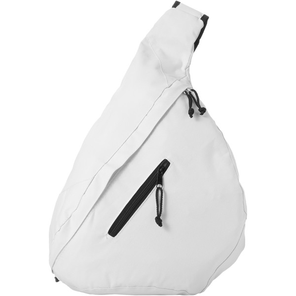 Brooklyn mono-shoulder backpack - White