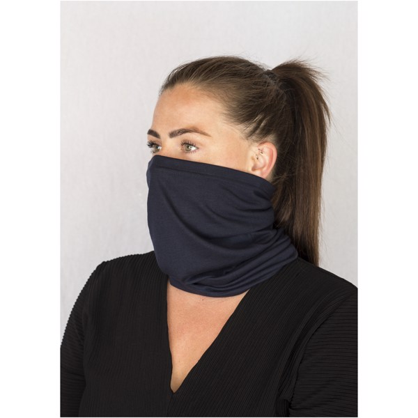 Bryn GRS recycled snood - Solid black