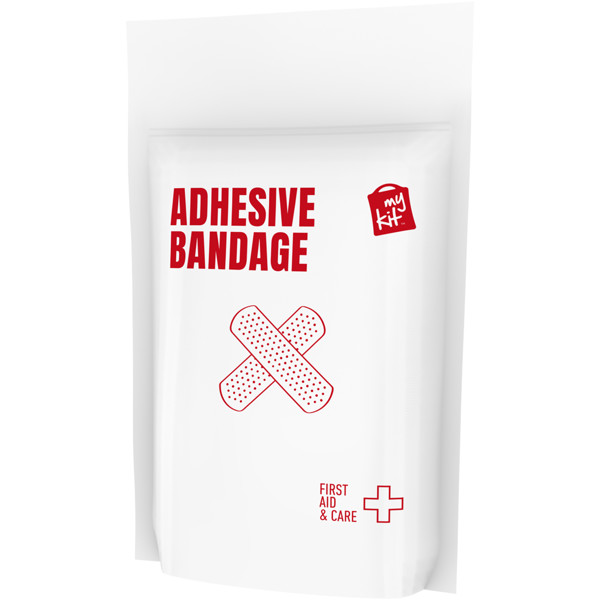 MiniKit Plasters with paper pouch - White