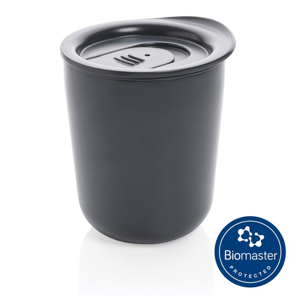 Simplistic antimicrobial coffee tumbler - Grey