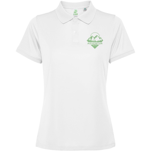 Tormo short sleeve women's polo - White / S