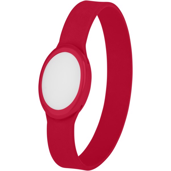 Pulsera con luz LED multicolor "Tico" - Rojo