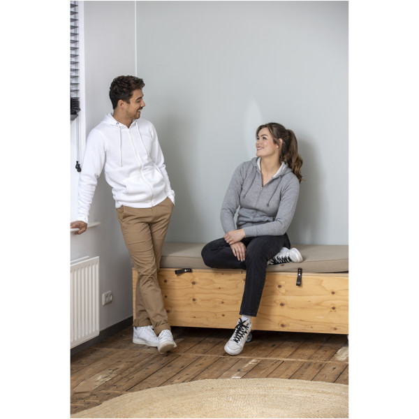 Theron women’s full zip hoodie - White / S