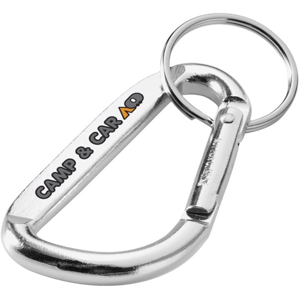 Timor carabiner keychain - Silver