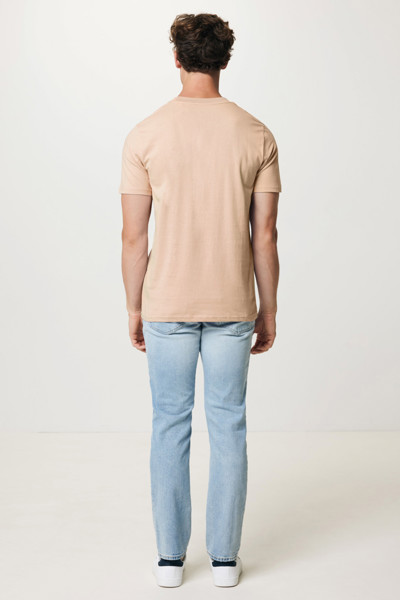 IQONIQ Brett recycled cotton t-shirt - Peach Nectar / L