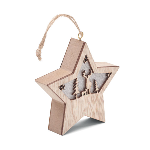 MDF star with light Starlight