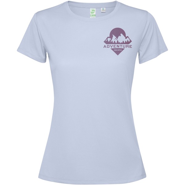 Estoril short sleeve women's t-shirt - Zen Blue / 2XL