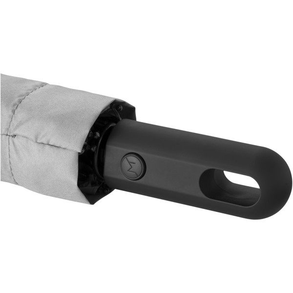 Trav 21.5\" foldable auto open/close umbrella - Grey