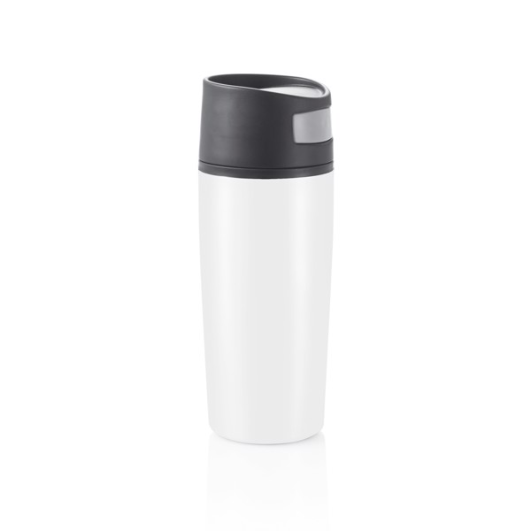 Auto leak proof tumbler - White / Black