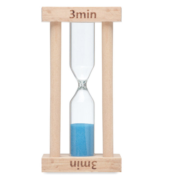 Wooden sand timer 3 minutes Ci