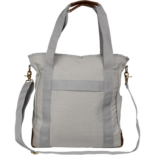 Bolsa Tote de lona resistente con cremallera "Harper"