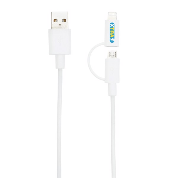 Kabel 2 v 1 s MFi licencí