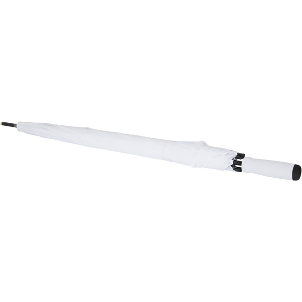 Niel 23\" auto open recycled PET umbrella - White