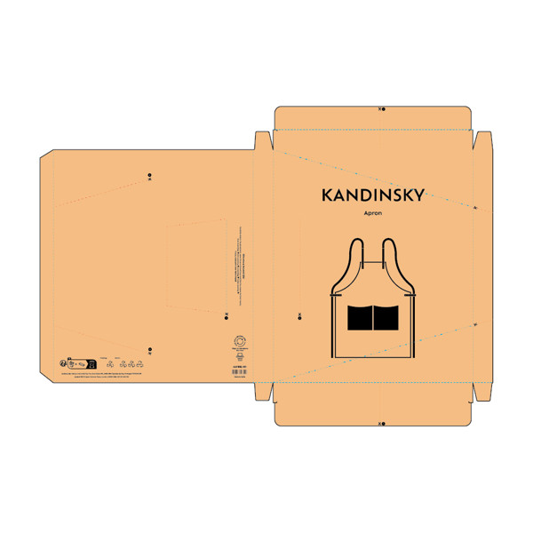 Kandinsky Apron - Black