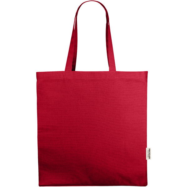 Odessa 220 g/m² GRS recycled tote bag 13L - Red