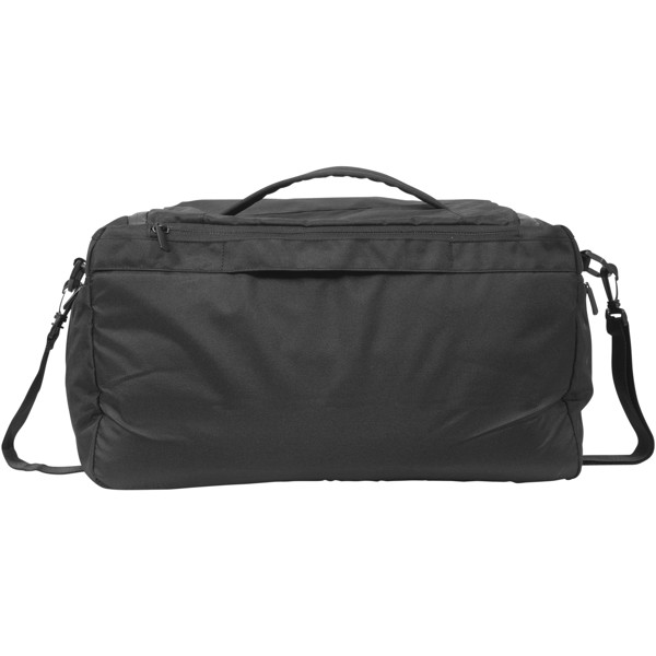Deluxe duffel bag with tablet pocket
