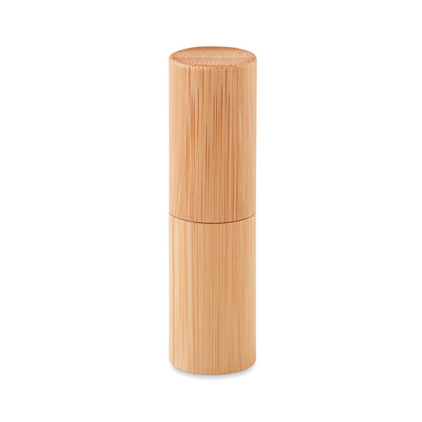 Lip balm in bamboo tube box Gloss Lux