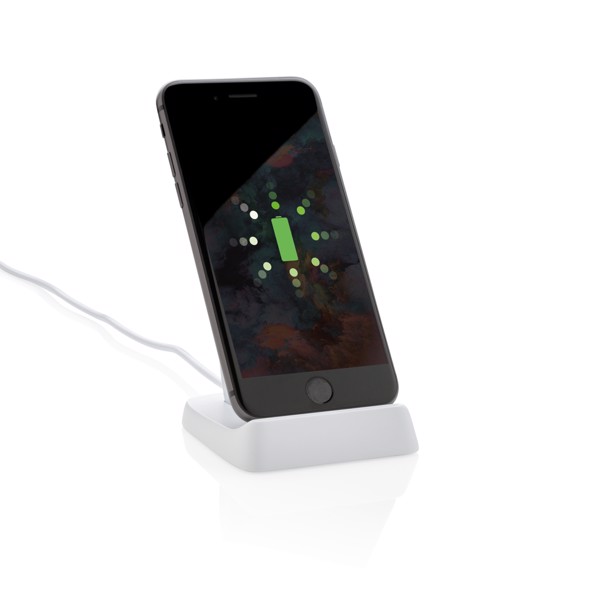 10W Wireless fast charging stand - White