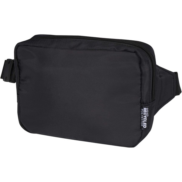 Trip Aware™ recycled travel crossbody bag 1L - Black