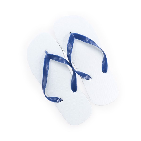 Flip Flops Sunset - White / Red / HOM