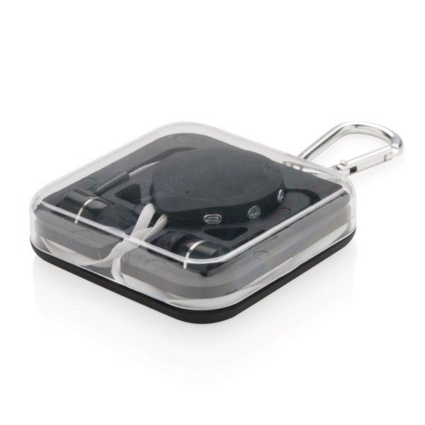 Bezdrátová sluchátka do uší se sponou