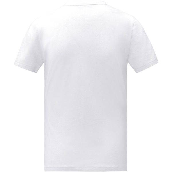 Somoto short sleeve men's V-neck t-shirt - White / 2XL