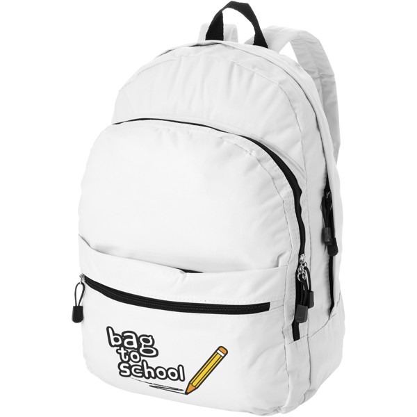 Trend 4-compartment backpack 17L - White