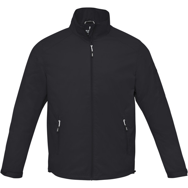 Palo men's lightweight jacket - Solid Black / 2XL