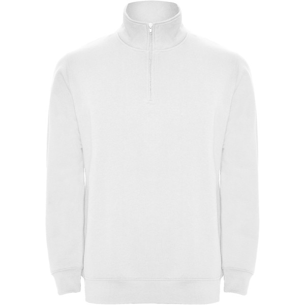 Aneto quarter zip sweater - White / M