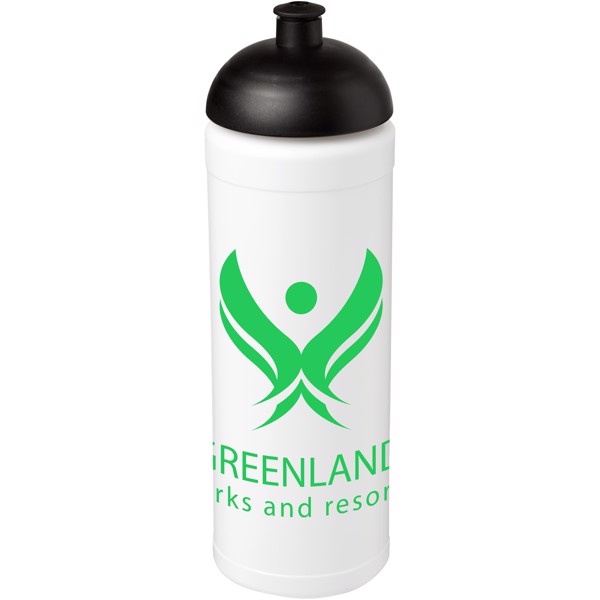 Baseline™ Plus Bidón deportivo con Tapa Dome de 750 ml con asa - Blanco / Negro intenso