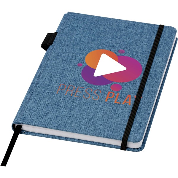 Orin A5 RPET notebook - Hale Blue