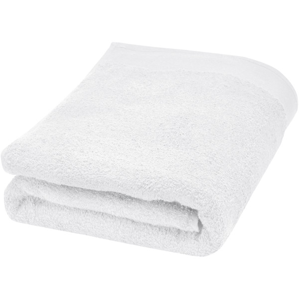 Ellie 550 g/m² cotton towel 70x140 cm - White
