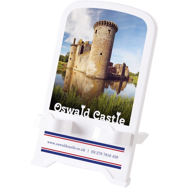 The Dok phone stand - White / White