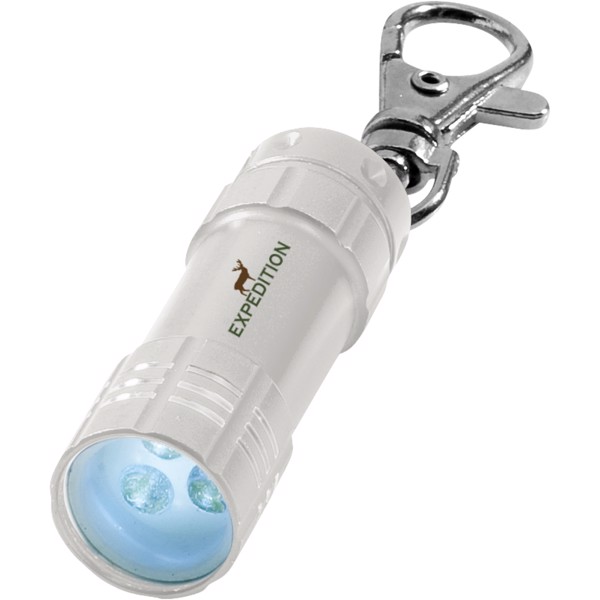 Astro LED keychain light - Silver