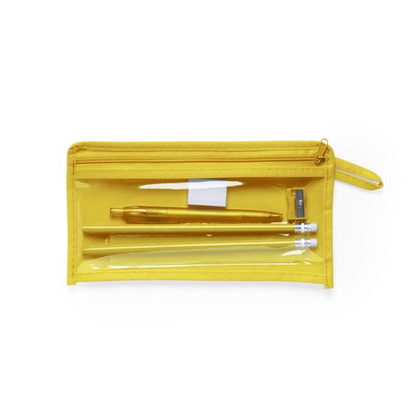 Pencil Case Set Baiku - Yellow