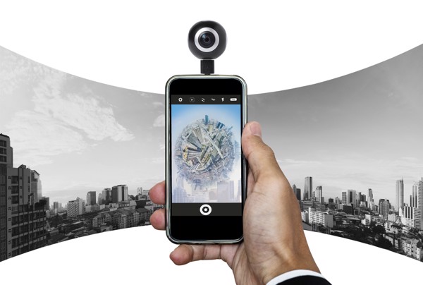 360° Camera Ribben - White