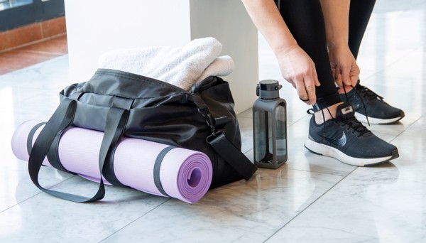 Austin yoga/gym duffle PVC free