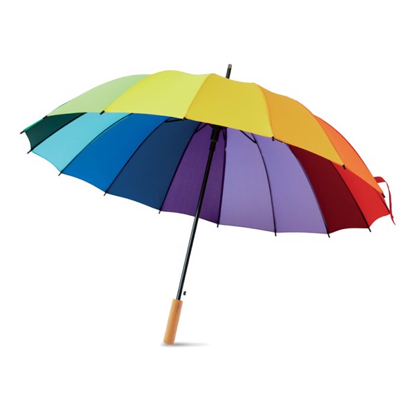 27 inch rainbow umbrella Bowbrella