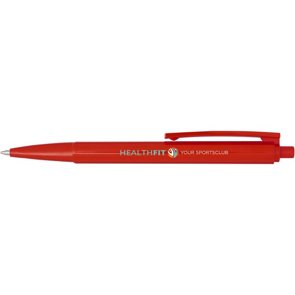 Elsa recycled plastic ballpoint pen (blue ink) - Red