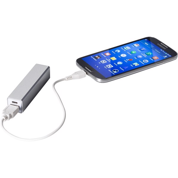 Volt 2200 mAh power bank - Silver